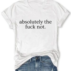 White Graphic Tee